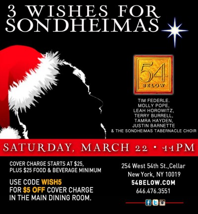 Three Wishes for Sondheimas